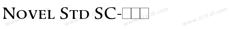 Novel Std SC字体转换